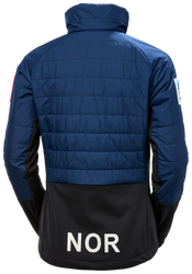 Páperová bunda Helly Hansen World Cup Insulator Jacket Ocean NSF - 2023/24