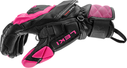 Lyžiarske rukavice LEKI WCR Venom SL 3D Pink - 2025/26