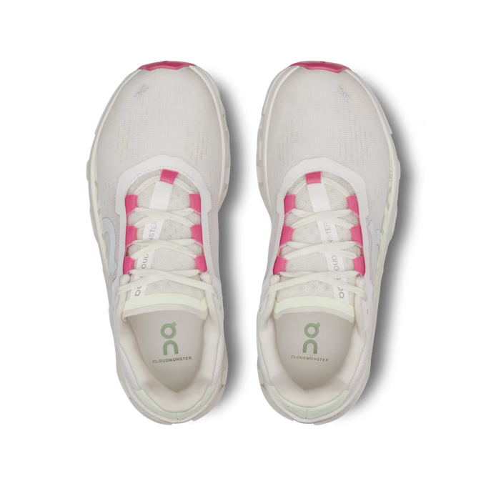 Dámske obuv On Running Cloudmonster White/Lima