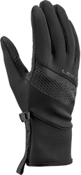 Lyžiarske rukavice LEKI Cross Black - 2023/24