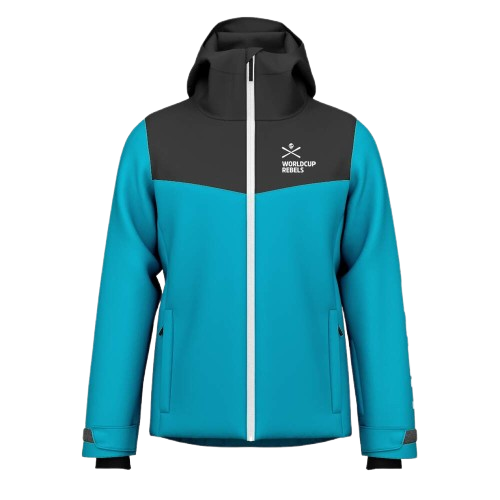 Lyžiarska bunda HEAD Race Nova Jacket Junior Black/Blue - 2025/26