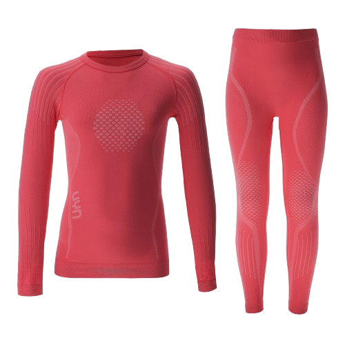 Termoaktívne oblečenie UYN Junior Visyon 2.0 Uw Set (Shirt Lg. sl./pants Long) Sweet Pink - 2025/26