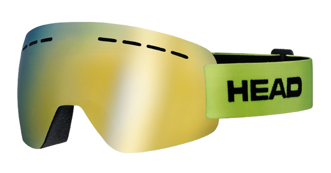 Lyžiarske okuliare HEAD Solar FMR Lime - 2025/26