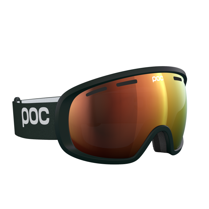 Lyžiarske okuliare POC Fovea Pargasite Green/Partly Sunny Orange - 2025/26