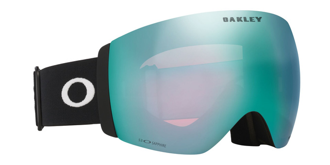 Lyžiarske okuliare Oakley Flight Deck Pro L Matte Black/Prizm Snow Sapphire Iridium + Additional lens Prizm Snow Iced Iridium - 2025/26