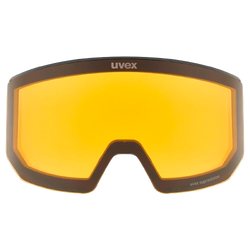 Lyžiarske okuliare Uvex lace ATTRACT FM Black Matt/Mirror Opal + spare lens - 2025/26