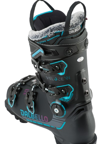 Zjazdové topánky Dalbello Veloce 105 MV W Black/Black - 2025/26