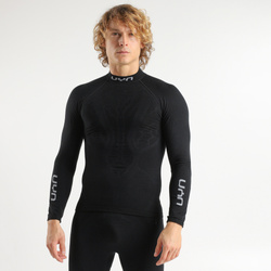 Funkčné tričko UYN Man Elevatyon Biomorph UW Shirt Long SL Turtle New Neck Black - 2025/26