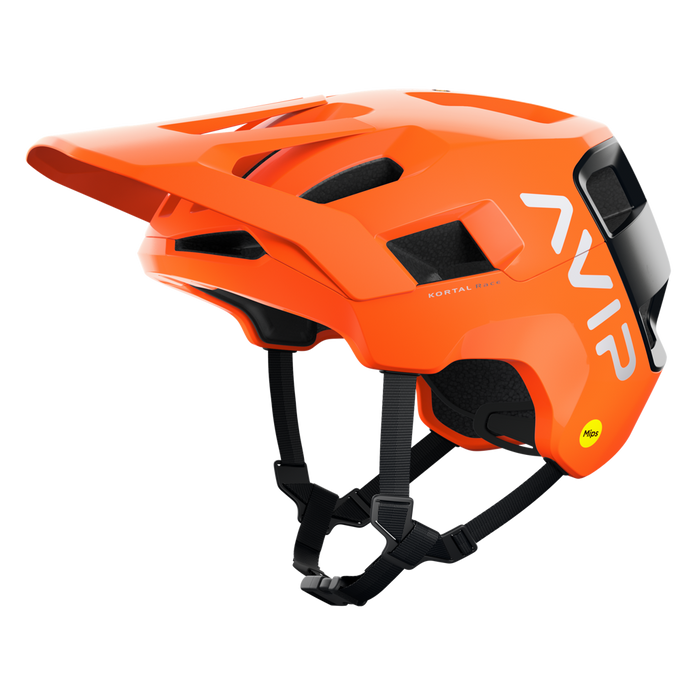 Cyklistická prilba POC Kortal Race MIPS Fluorescent Orange AVIP/Uranium Black Matt - 2024