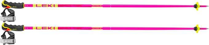 Zjazdové palice LEKI Spitfire 3D Pink - 2025/26