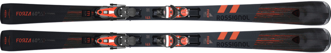 Zjazdové lyže Rossignol Forza 60° V-Ti + Nx 12 Konect GW B80 Black Hot Red - 2024/25