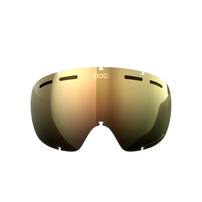 Sklo do okuliarov POC Fovea Race Lens Clarity Intense/Sunny Gold - 2025/26
