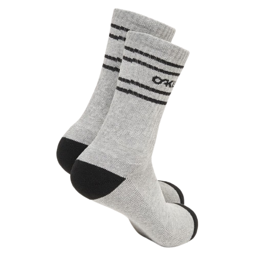 Ponožky Oakley Icon B1B Socks 2.0 New Granite HTHR/Black
