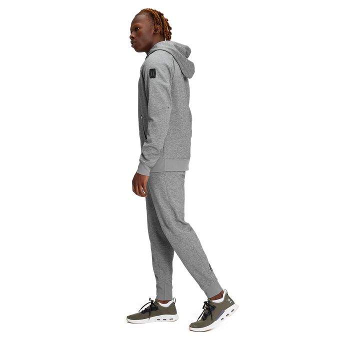 Mikina On Running Zip Hoodie Grey - 2025