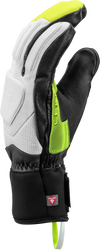 Lyžiarske rukavice LEKI Griffin Prime 3D White/Neon - 2025/26
