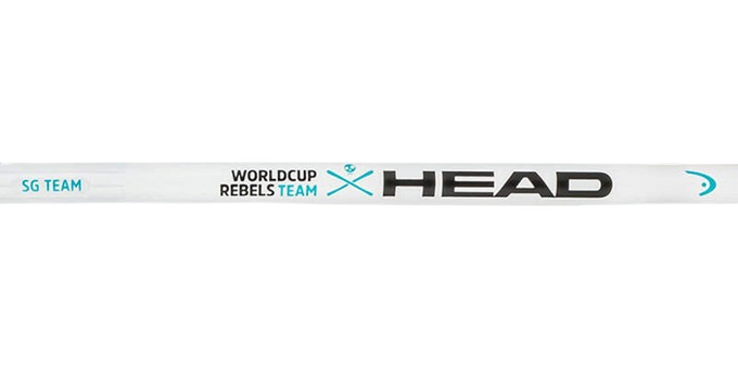 Zjazdové palice HEAD Worldcup SG JR White - 2025/26
