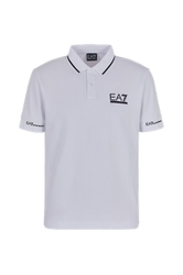 Tričko Emporio Armani Man Jersey Polo White