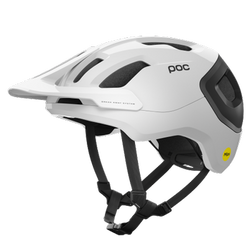 Cyklistická prilba POC Axion Race MIPS Hydrogen White/Uranium Black Matt