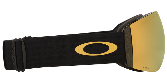 Lyžiarske okuliare Oakley Flight Deck Pro M Mettalic Black Gold/Prizm 24K + Additional lens Prizm Snow Iced Iridium - 2025/26