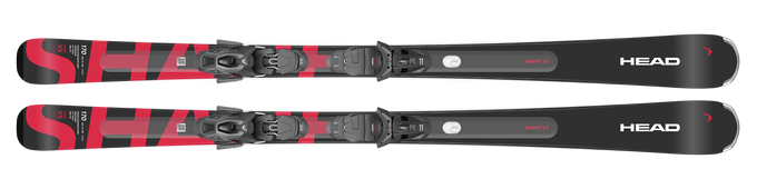 Zjazdové lyže HEAD Shape E.V5 + PR 11 GW Matt Black Brake 85 mm [G] - 2025/26