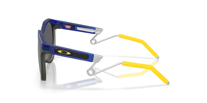 Slnečné okuliare Oakley HSTN Metal Fortnite Battle Bus Frame/Prizm Sapphire Lenses
