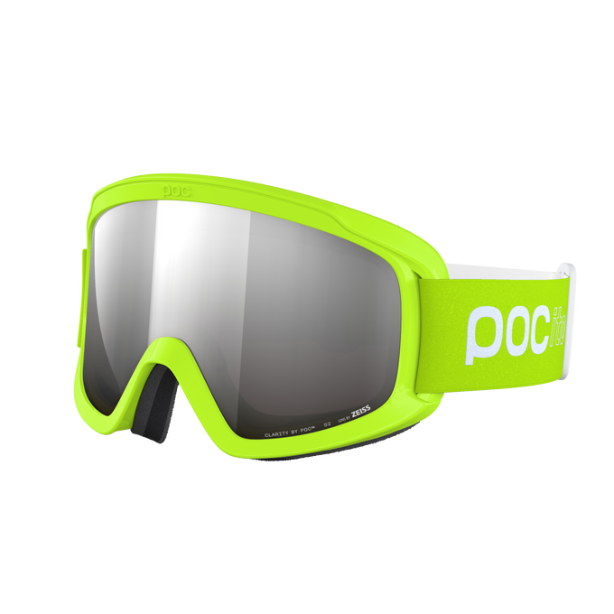 Lyžiarske okuliare POC POCito Opsin Fluorescent Yellow/Green/Partly Sunny Silver - 2025/26