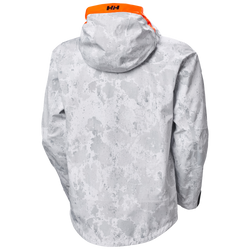 Lyžiarska bunda Helly Hansen Sogn Shell 2.0 Jacket Grey Fog Snow Camo Aop - 2024/25 