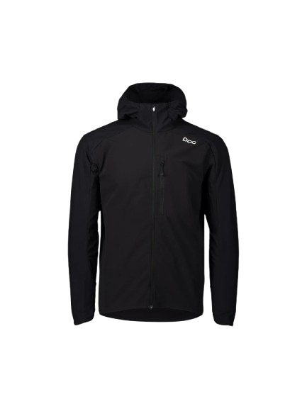 Cyklistická bunda POC Guardian Air Jacket Uranium Black - 2025
