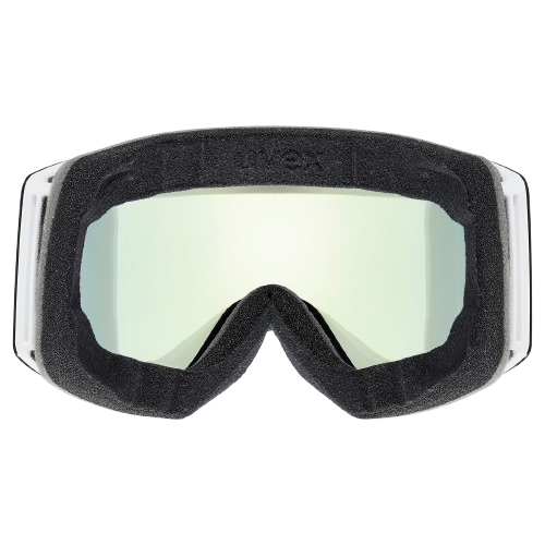 Lyžiarske okuliare Uvex Provoqe V White Matt/Mirror Pink - 2025/26