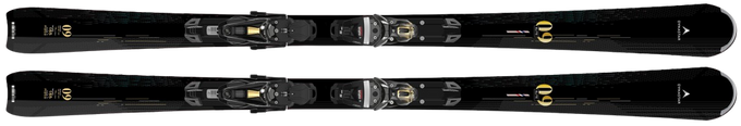 Zjazdové lyže Dynastar E Lite 9 Konect + Nx 12 Konect GW B80 Black Gold - 2024/25