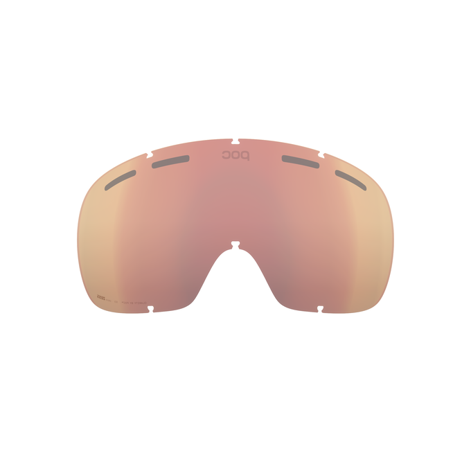 Sklo do okuliarov POC Fovea Race Lens Clarity Intense/Sunny Gold - 2025/26