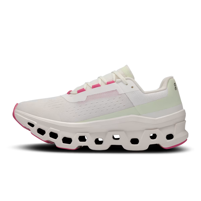 Dámske obuv On Running Cloudmonster White/Lima