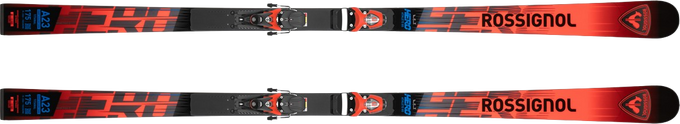 Zjazdové lyže Rossignol Hero Athlete GS 170-182 R22 + Spx 15 Rockerace Hot Red - 2025/26