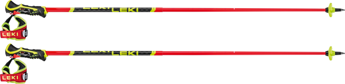 Zjazdové palice LEKI Venom SL 3D Red - 2025/26
