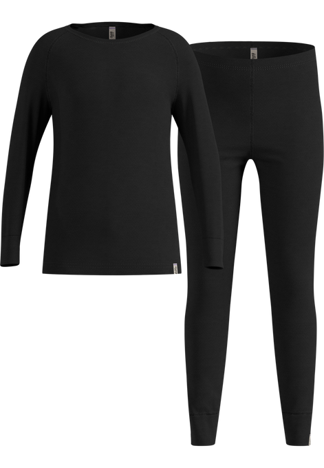 Funkčné prádlo Odlo Merino 200 Set long Junior Black - 2025/26