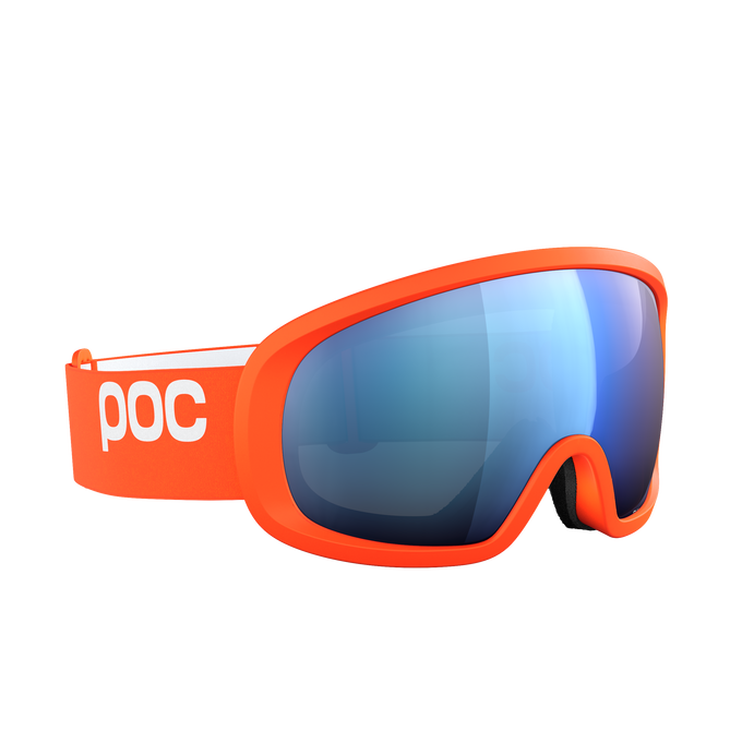 Lyžiarske okuliare POC Fovea Mid Zink Orange/Partly Sunny Blue - 2025/26