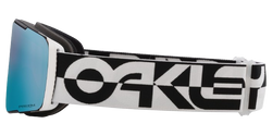 Lyžiarske okuliare Oakley Line Miner Pro L Black White Duality Prizm Sapphire + náhradné zorníky Prizm Torch - 2024/25
