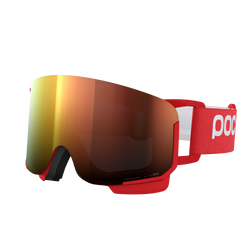 Lyžiarske okuliare POC Nexal Raw Prismane Red/Partly Sunny Orange - 2025/26
