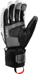 Lyžiarske rukavice LEKI Griffin Pro 3D White/Black - 2025/26