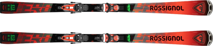Zjazdové Rossignol Hero Elite ST TI Konect + Nx 12 Konect GW B80 Black Hot Red - 2025/26