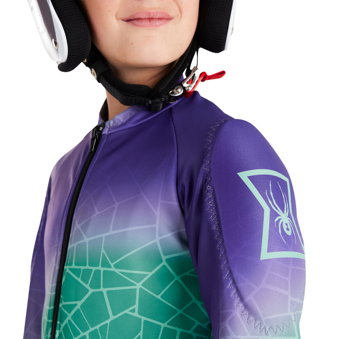 Lyžiarska kombinéza Spyder Performance Gs Race Suit Sea Glass - 2024/25