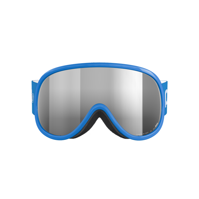 Lyžiarske okuliare POC Pocito Retina Fluorescent Blue/Partly Sunny Silver - 2025/26