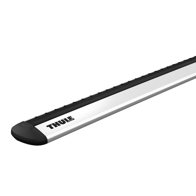 Thule WingBar Evo Roof Bars + Thule Evo Raised Rail Roof Rack Foot Pads 4-pack