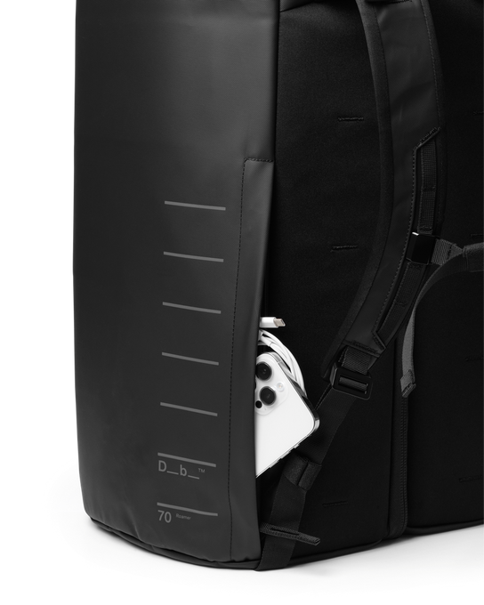 Taška DB Roamer Pro Split Duffel 70L Black Out - 2025/26