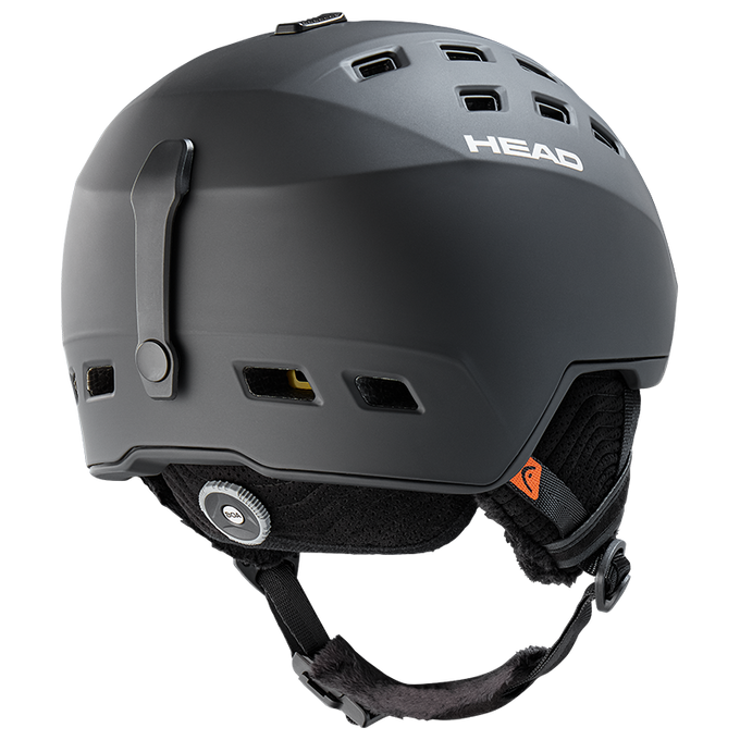 Lyžiarska helma HEAD REV MIPS Black - 2025/26