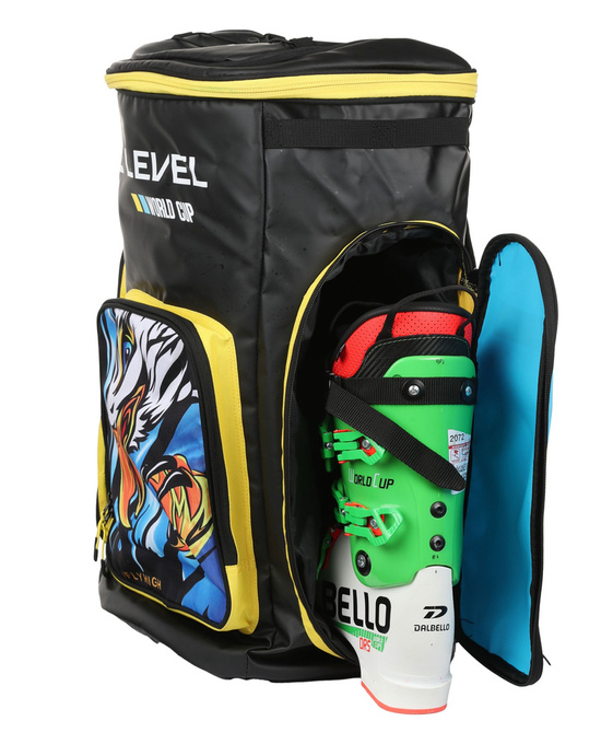 Batoh na lyžiarsku obuv LEVEL Ski Team Pro Yellow/Blue - 2024/25