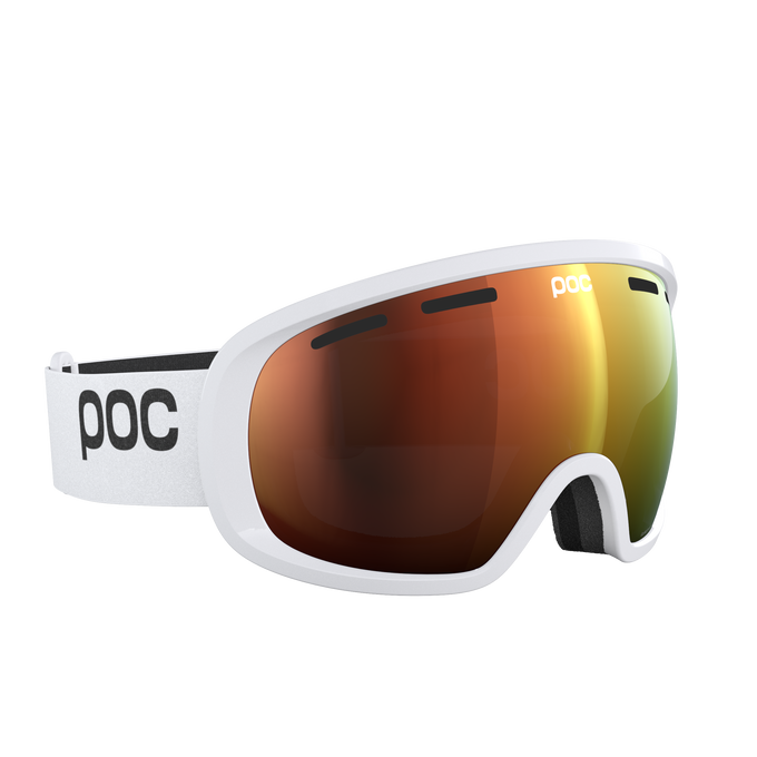 Lyžiarske okuliare POC Fovea Hydrogen White/Partly Sunny Orange - 2025/26