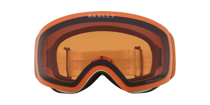 Lyžiarske okuliare Oakley Flight Deck M Arctic White Cell Prizm Snow Persimmon - 2024/25