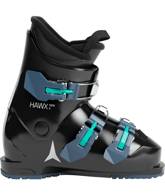 Zjazdové topánky Atomic Hawx Kids 3 Black/Teal – 2025/26