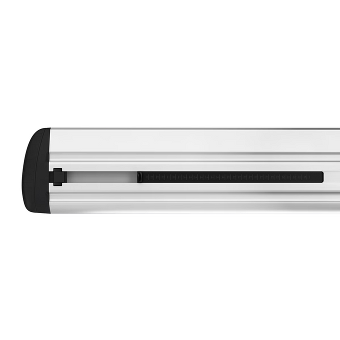 Thule WingBar Evo Roof Bars + Thule Evo Raised Rail Roof Rack Foot Pads 4-pack